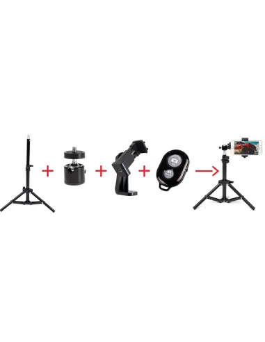 Lighting Stand 47cm with Accessories